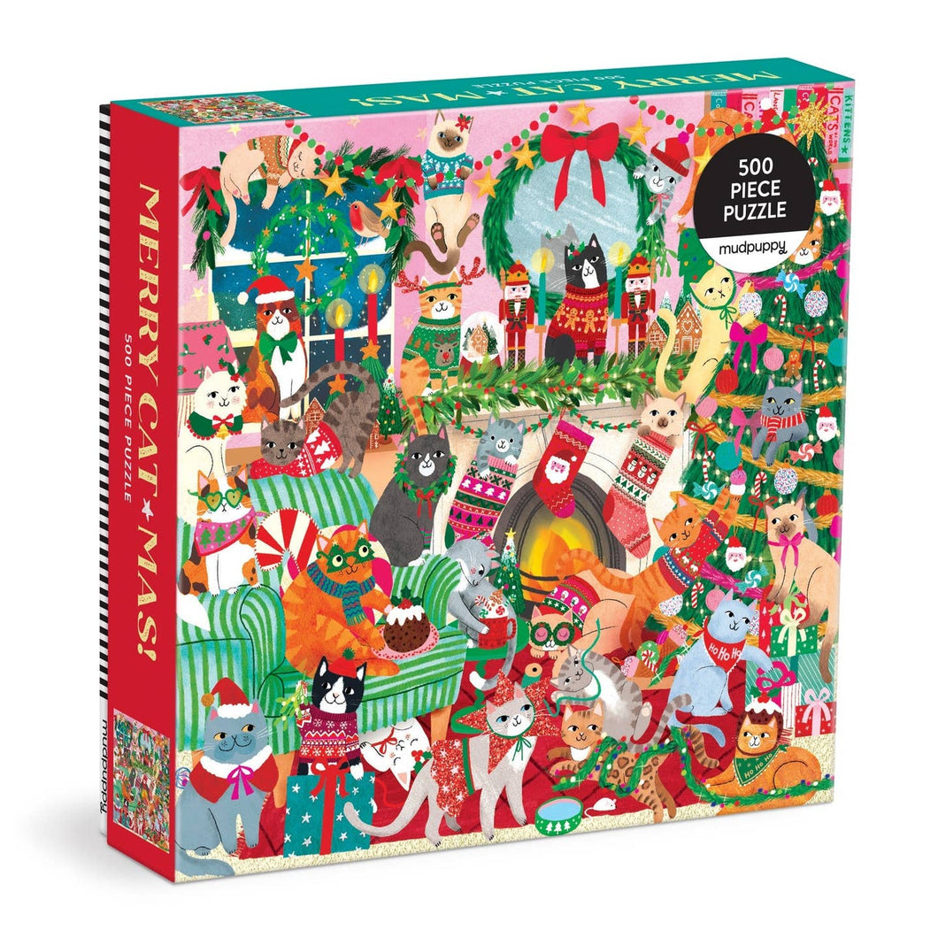 Merry Cat Mas 500pc Puzzle