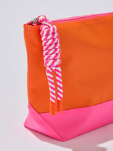 Load image into Gallery viewer, Port Water Resistant Pouch- orange

