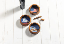 Load image into Gallery viewer, MudPie Needlepoint Wine Coaster
