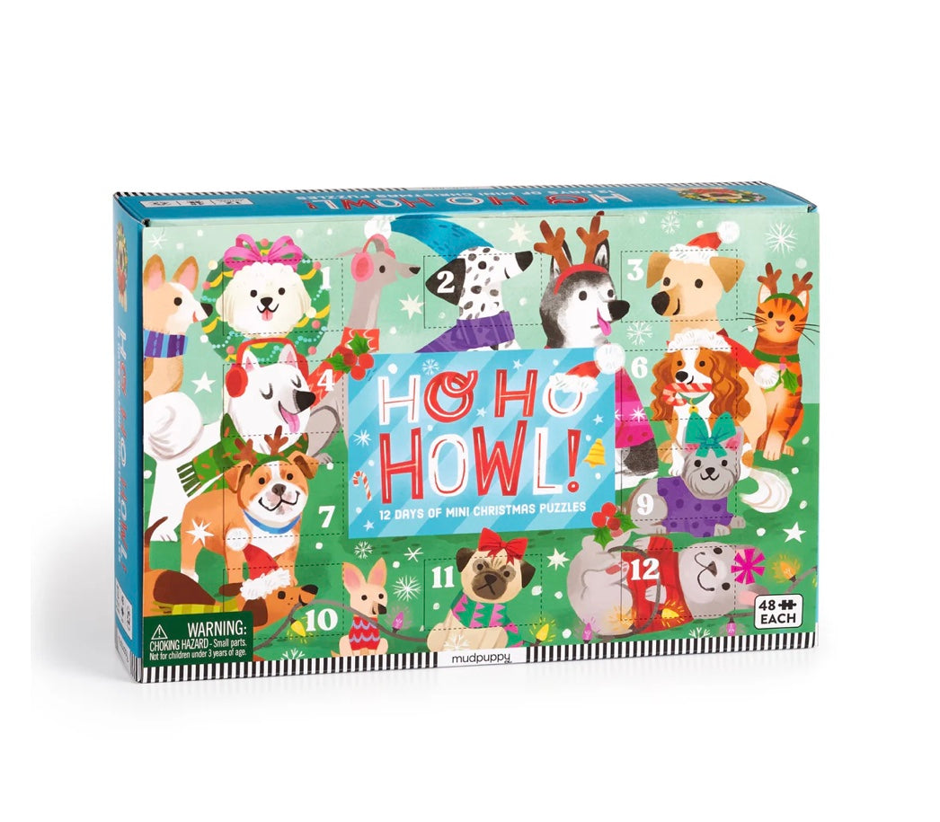Ho Ho Howl 12 Days of Mini Puzzles