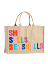 Load image into Gallery viewer, She Sells Seashells Tote
