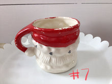 Load image into Gallery viewer, Vintage Santa Mugs
