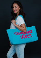 Load image into Gallery viewer, Tote bag- Summer Vibes or Vacation
