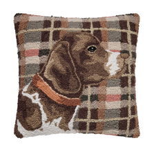 Load image into Gallery viewer, Hunting Dog Hooked Pillow
