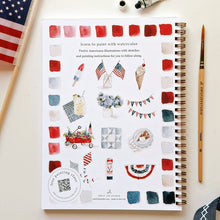 Load image into Gallery viewer, Emily Lex Studio Watercolor Workbook, Paint, and Paint Brushes
