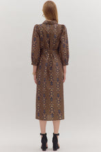 Load image into Gallery viewer, The Ellie- Botanical Print Dress Entro
