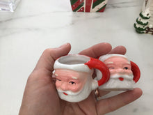 Load image into Gallery viewer, Vintage Mini Santa Mugs

