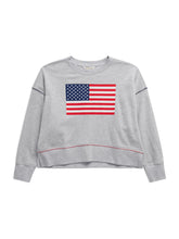 Load image into Gallery viewer, American Flag Relaxed Sweatshirt
