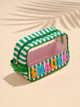 Load image into Gallery viewer, SNACKS zip pouch
