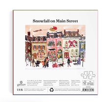 Load image into Gallery viewer, Snowfall on Main Street 1000pc Puzzle
