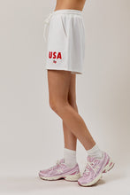 Load image into Gallery viewer, USA White Shorts
