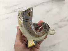 Load image into Gallery viewer, Vintage Ceramic Fish Vase
