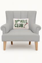 Load image into Gallery viewer, 19th Hole Club Hooked Pillow
