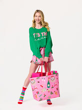 Load image into Gallery viewer, Tis the season green sweatshirt
