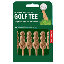 Load image into Gallery viewer, Gopher the Caddy Golf Tee
