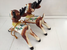 Load image into Gallery viewer, Vintage Dickson Pair of Christmas Reindeer
