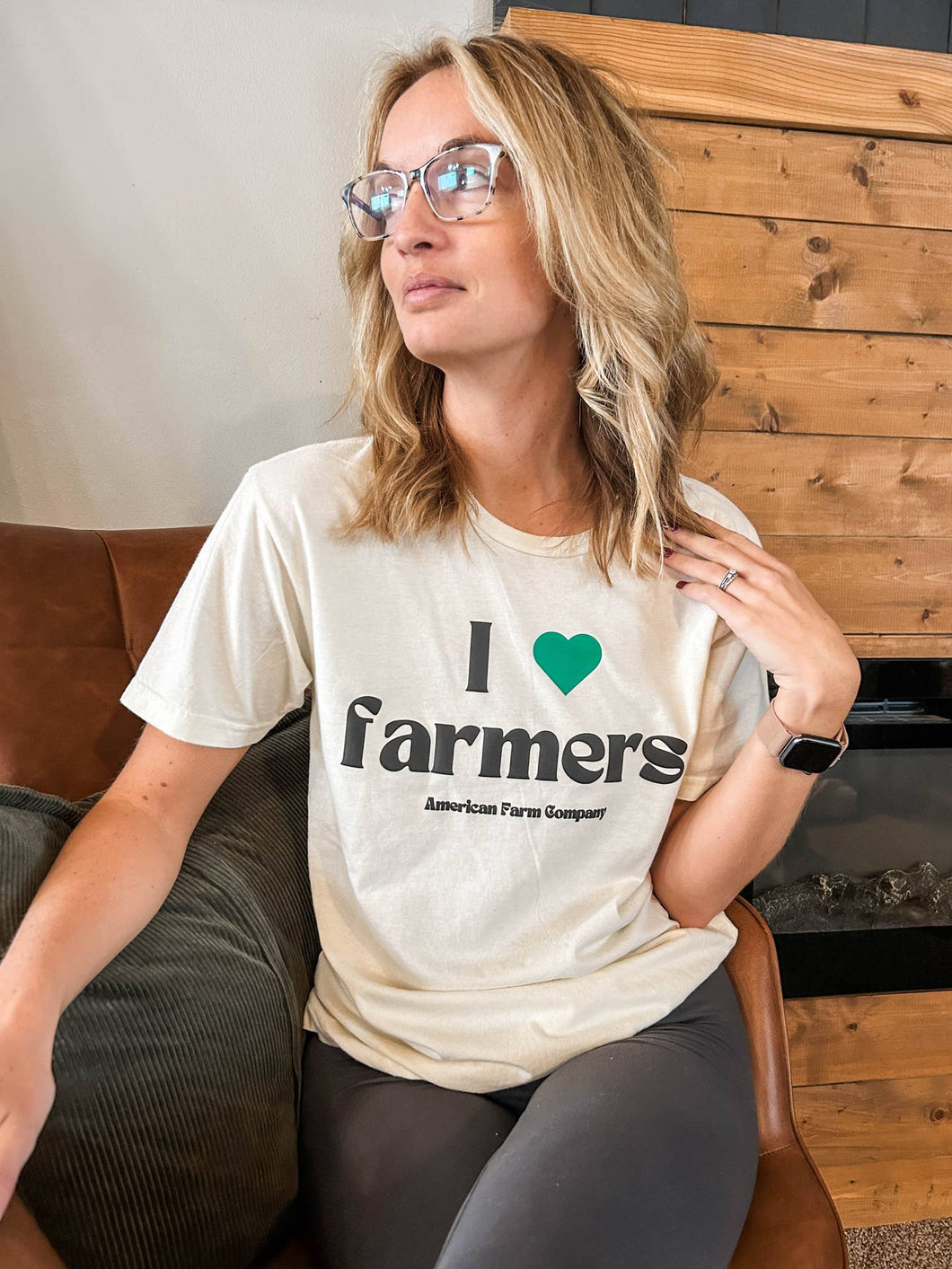 I Love Farmers tee