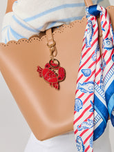 Load image into Gallery viewer, Beaded Summer Key Chain Bag Charms
