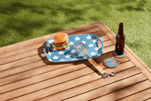 Load image into Gallery viewer, MudPie American Flag Coaster Set

