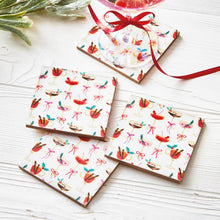 Load image into Gallery viewer, Christmas Very Merry Cocktail Coaster Set of 4
