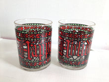 Load image into Gallery viewer, Vintage Happy Holidays Glasses- set of 2
