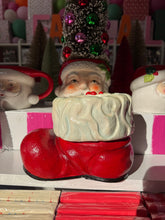 Load image into Gallery viewer, Vintage Santa Boot

