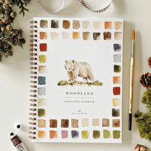 Load image into Gallery viewer, Emily Lex Studio Watercolor Workbook, Paint, and Paint Brushes
