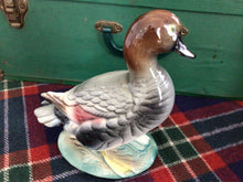 Load image into Gallery viewer, Vintage Gadwell Drake ceramic duck
