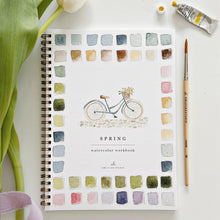 Load image into Gallery viewer, Emily Lex Studio Watercolor Workbook, Paint, and Paint Brushes
