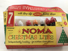Load image into Gallery viewer, Vintage NOMA Christmas Tree Lights- set #1
