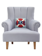 Load image into Gallery viewer, Lake Life Preserver Hooker Pillow
