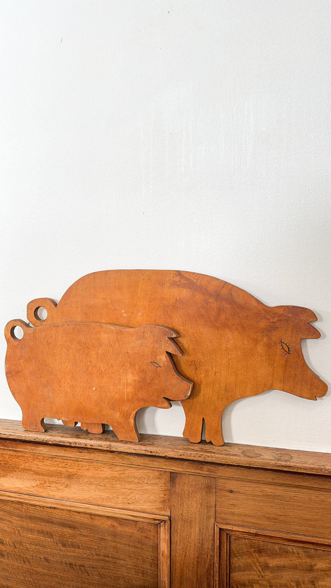 Vintage Pig Cutting Boards