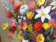 Load image into Gallery viewer, Hilda’s Birthday Bouquet original art
