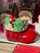 Load image into Gallery viewer, Vintage Santa Boot
