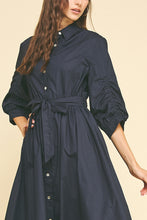 Load image into Gallery viewer, The Eva- Eyelet Detail Midi Dress PINCH
