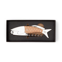 Load image into Gallery viewer, Gentlemen’s Hardware Fish Shaped Waiters Corkscrew
