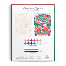 Load image into Gallery viewer, Christmas Joyride 9 X 12" Paint By Number Kit
