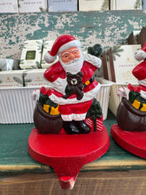 Load image into Gallery viewer, Vintage Santa Stocking Holders
