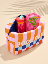 Load image into Gallery viewer, Pool Day oversized Zip Pouch
