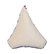 Load image into Gallery viewer, Shaped Sailboat Hooked Pillow
