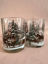 Load image into Gallery viewer, Vintage Culver Winter Glasses S/4
