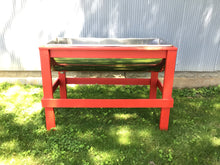 Load image into Gallery viewer, Vintage Washtub Party Drink Stand
