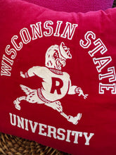 Load image into Gallery viewer, Vintage Wisconsin State University Pillow
