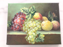 Load image into Gallery viewer, Vintage oil fruit paintings- set of 3
