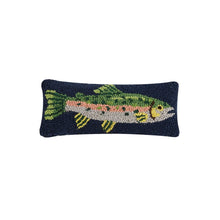 Load image into Gallery viewer, Trout Fish Hooked Pillow

