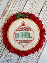 Load image into Gallery viewer, Vintage Noel Cross Stitch
