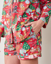 Load image into Gallery viewer, Printfresh Meowy Christmas PJ set
