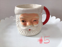 Load image into Gallery viewer, Vintage Santa Mugs
