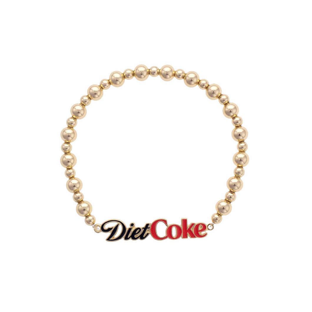 Stretchy Diet Coke and Coke Bracelets