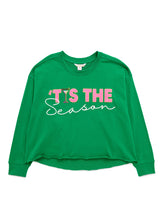 Load image into Gallery viewer, Tis the season green sweatshirt
